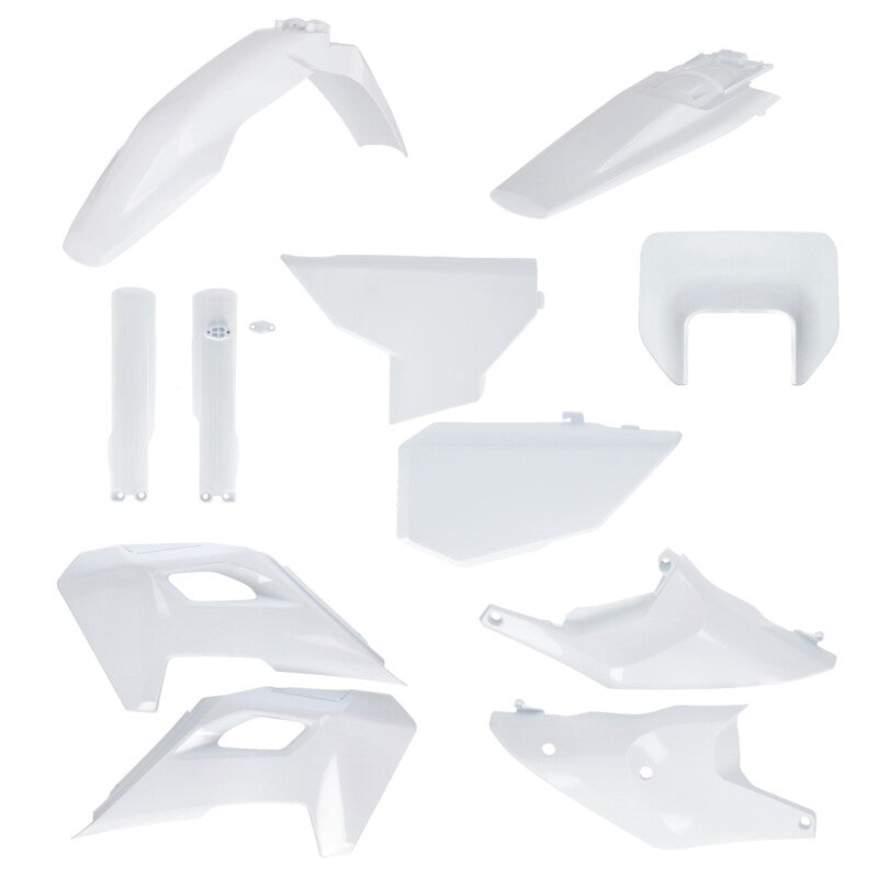 Acerbis 24+ Husqvarna 250-501 FE/ TE Full Plastic Kit - 20 White (2986650002)