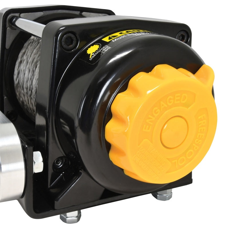 Cabrestante Superwinch LT4000 de 4000 libras, 12 V CC, 3/16 in x 50 ft, cuerda sintética