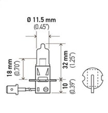 Cargar imagen en el visor de la galería, Hella H3 24V/70W PK22s T3.25 Halogen Bulb