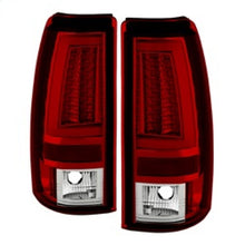 Cargar imagen en el visor de la galería, Spyder Chevy Silverado 1500/2500 03-06 Version 2 LED Tail Lights - Red Clear ALT-YD-CS03V2-LED-RC