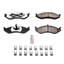 Cargar imagen en el visor de la galería, Power Stop 90-01 Jeep Cherokee Front Z36 Truck &amp; Tow Brake Pads w/Hardware