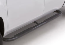 Cargar imagen en el visor de la galería, Lund 05-17 Toyota Tacoma Access Cab 4in. Oval Curved Steel Nerf Bars - Black