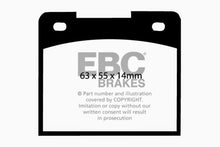 Cargar imagen en el visor de la galería, EBC 66-68 Volvo 140 1.8 Greenstuff Rear Brake Pads