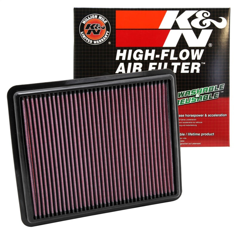 K&N Replacement Air Filter 10-13 Hyundai Santa Fe/Sonata, Kia Sorento/Optima