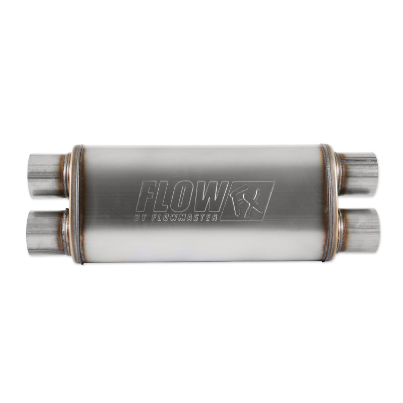 Flowmaster FlowFX Muffler SS 3 IN Dual IN/OUT W/ X-Pipe (72469)