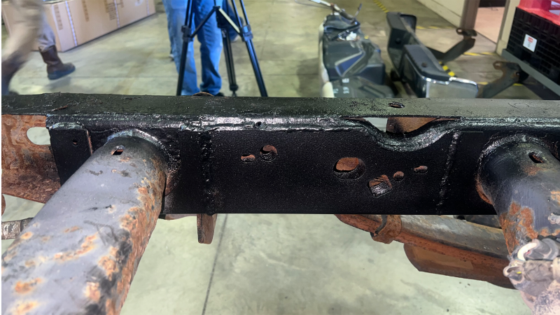 Rust Buster Rear Frame Section - Left — Fits 2004-2008 Ford F150