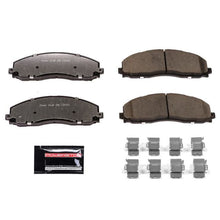 Cargar imagen en el visor de la galería, Pastillas de freno delanteras Z36 para camioneta y remolque Power Stop 12-19 Ford F-250 Super Duty con herrajes