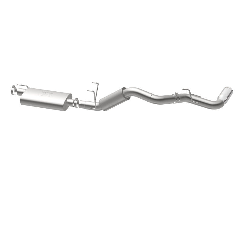 MagnaFlow Cat-Back, SS, 4in, Single Pass Side Rear Exit 5in Tip 14-15 Ram 2500 6.4L V8 CC LB/MC SB