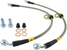 Cargar imagen en el visor de la galería, StopTech 00-05 Toyota MR2 Spyder Rear Stainless Steel Brake Lines