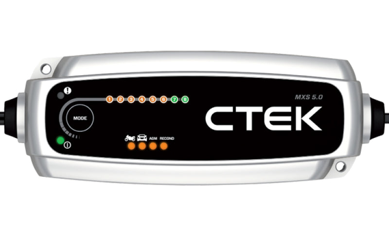 Cargador de batería CTEK MXS 5.0 de 4,3 amperios y 12 voltios