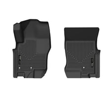 Cargar imagen en el visor de la galería, Husky Liners 08-21 Nissan Frontier Crew Cab WeatherBeater Front Row Black Floor Liners