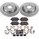 Power Stop 10-17 Volvo XC60 Rear Z23 Evolution Sport Brake Kit