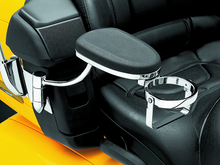 Cargar imagen en el visor de la galería, Kuryakyn Passenger Armrest Honda GL1800 01-10 Models Chrome