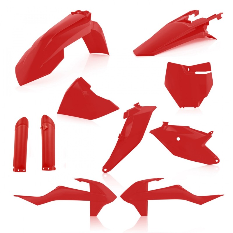 Kit completo de plástico Acerbis 18+ KTM SX85/21-24 GasGas MC85 - Rojo