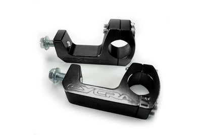 Cycra Renthal Twin Wall Bar U Clamp Black — Handguard Mount