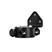 Load image into Gallery viewer, Mishimoto 3/4 - 16 Thread Remote Oil Filter Mount - Black