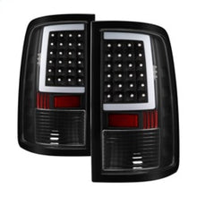 Cargar imagen en el visor de la galería, xTune 13-18 Dodge Ram 1500 LED Tail Lights - Black (ALT-ON-DRAM13V2-LBLED-BK)