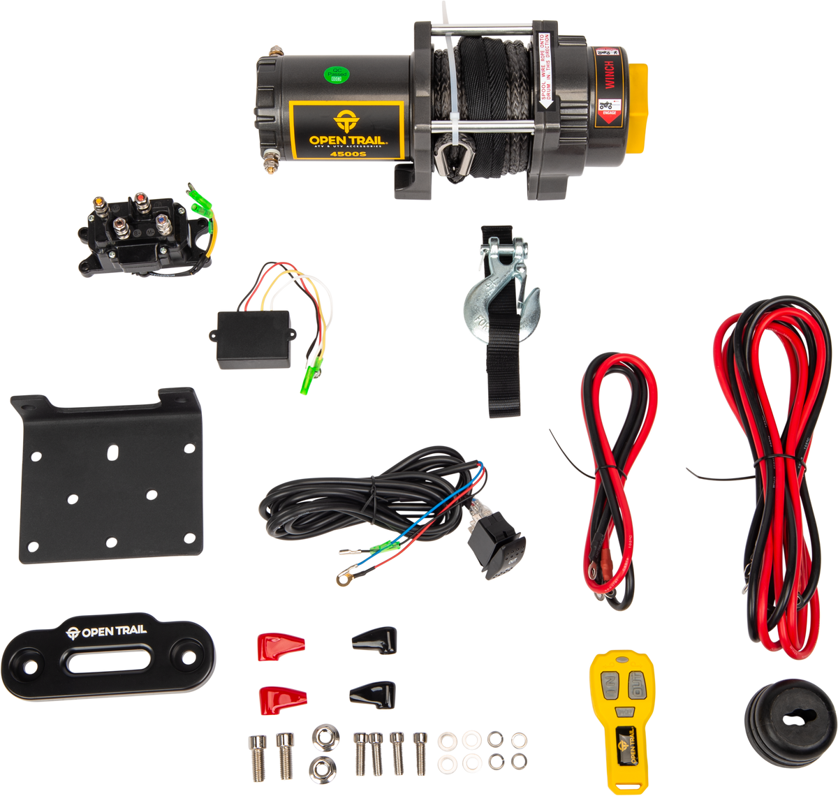 Open Trail 4500LB Winch Synthetic Rope (460-0132)