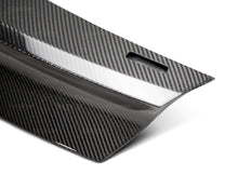 Cargar imagen en el visor de la galería, Seibon 14-15 Honda Civic Si Coupe OEM-Style Carbon Fiber Trunk Garnish