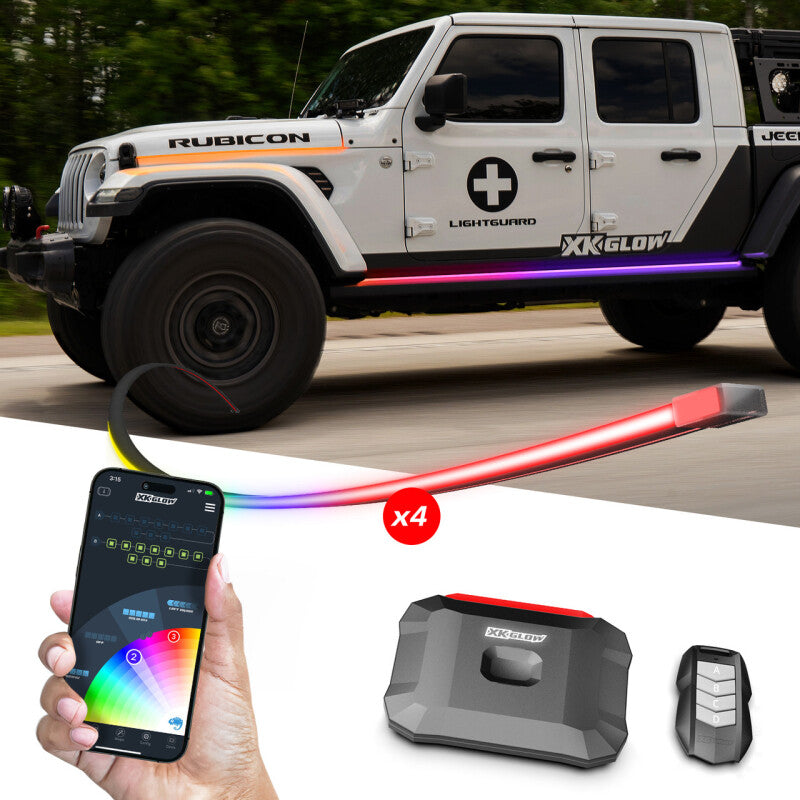 XK Glow Addressable Accent Light Strip Kit - 20 Pack — Jeep