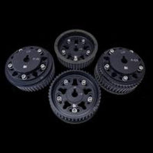 Cargar imagen en el visor de la galería, Brian Crower Adjustable Cam Gears Black for Subaru EJ205/EJ257 (Set of 4)