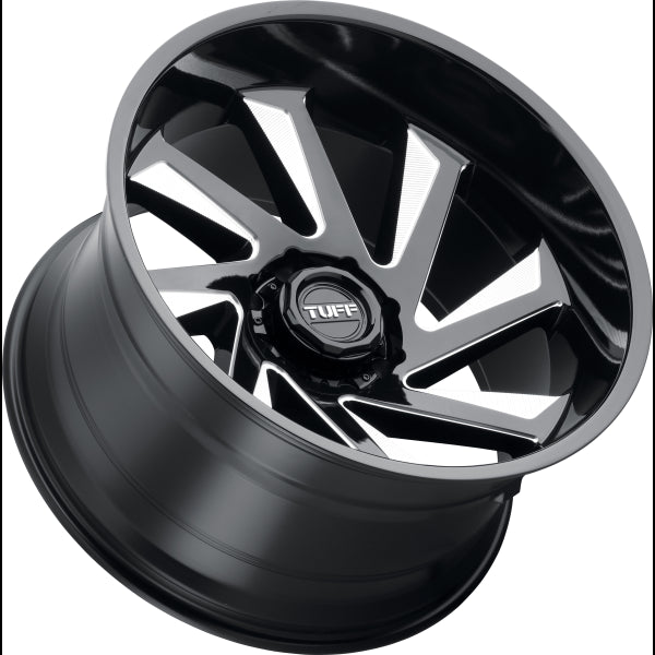 Tuff Wheels TUT1B 24X14 5X5.0 G-BLK MILL -72MM