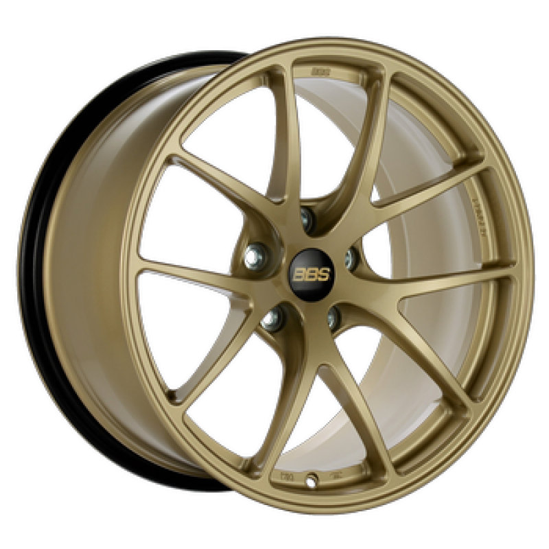 BBS RI-A 19x12 5x130 ET45 CB71.6 Gold Wheel -82mm PFS/Clip Required