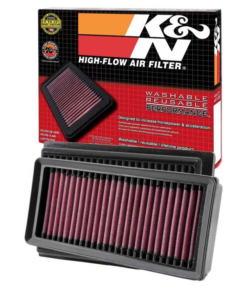 K&N Replacement Air Filter — Fits 2012-2024 Toyota Prius C, Prius, Prius Prime, Corolla