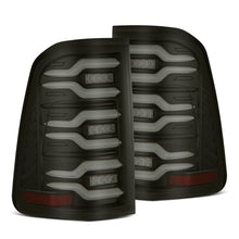 Cargar imagen en el visor de la galería, AlphaRex 19-21 Dodge Ram 1500 Luxx-Series LED Tail Lights Black w/Activ Light/Seq Signal