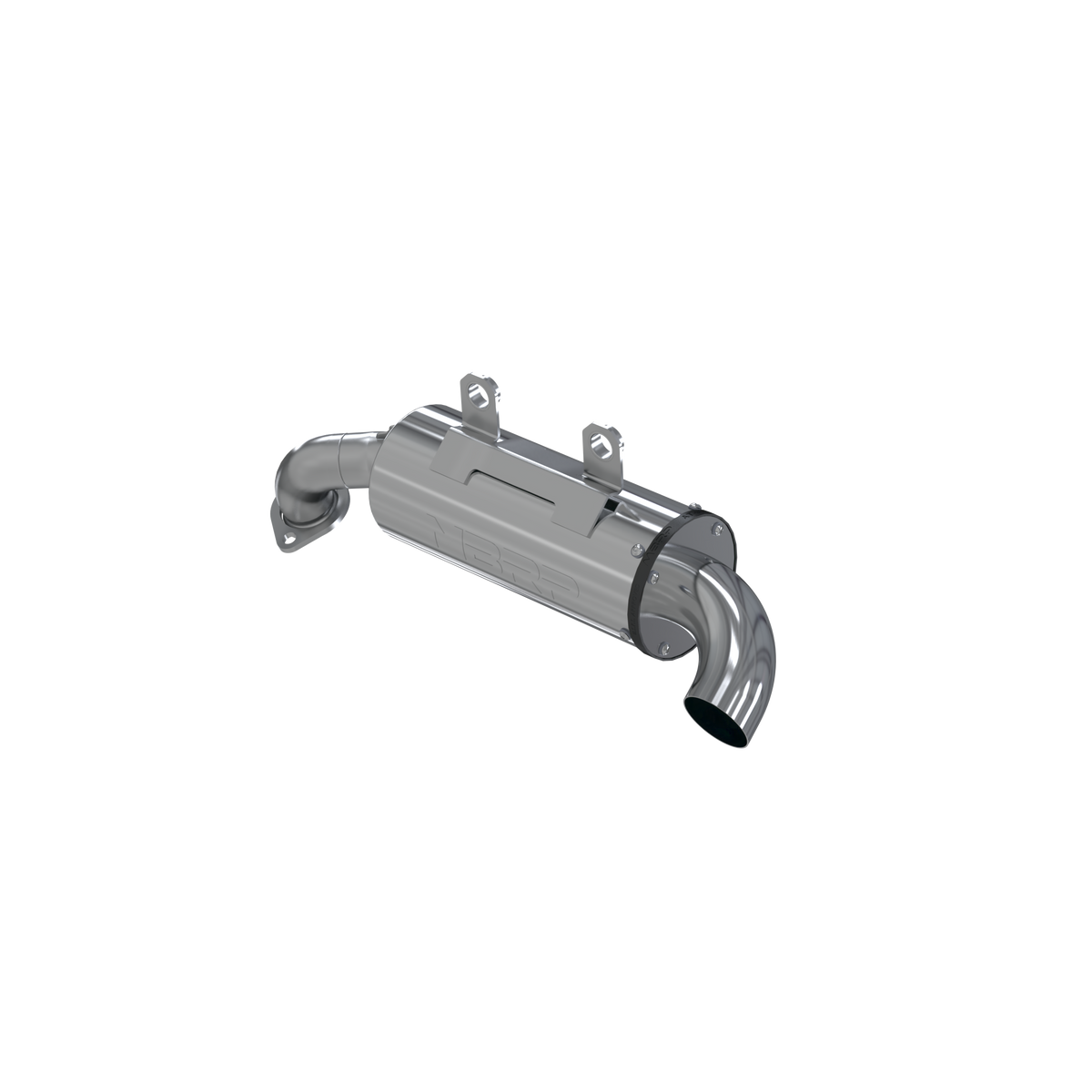MBRP Single Slip-on System w/ 5" Performance Muffler Chrome (AT-9802PT)