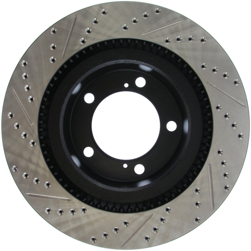 Rotor ranurado y perforado delantero izquierdo StopTech 07-09 Toyota Tundra / 08-09 Toyota Sequoia