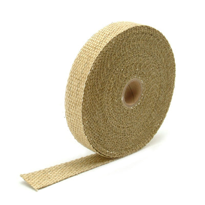 DEI Exhaust Wrap 1in x 50ft Tan Fiberglass Heat Shield — Universal Fitment