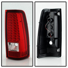 Cargar imagen en el visor de la galería, Luces traseras LED Xtune Chevy Silverado 1500/2500/3500 99-02 rojas transparentes ALT-ON-CS99-LED-RC