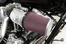 Cargar imagen en el visor de la galería, K&amp;N 01-17 Harley Davidson Softail / Dyna FI Performance Air Intake System Silver