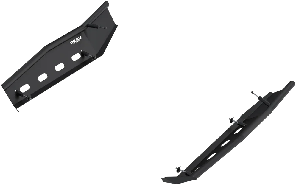MBRP Rock Slider KIT Steel BLK CAN (AC-9219-04)