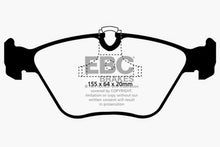 Cargar imagen en el visor de la galería, EBC 04-06 BMW X3 2.5 (E83) Redstuff Front Brake Pads