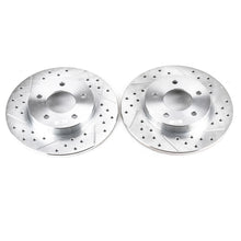 Load image into Gallery viewer, Power Stop 00-05 Buick LeSabre Rear Evolution Drilled &amp; Slotted Rotors - Pair