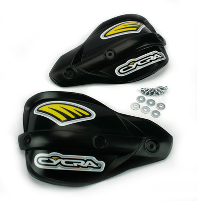 Cycra Enduro Handshield Black — Universal Off-Road Hand Protection