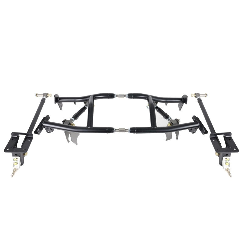 Suspensión Ridetech 70-81 GM F-Body de 4 enlaces atornillable con barras de ajuste doble, juntas en R, soporte y otros herrajes