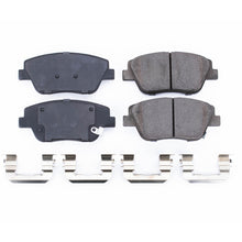 Cargar imagen en el visor de la galería, Power Stop 11-15 Hyundai Sonata Front Z17 Evolution Ceramic Brake Pads w/Hardware