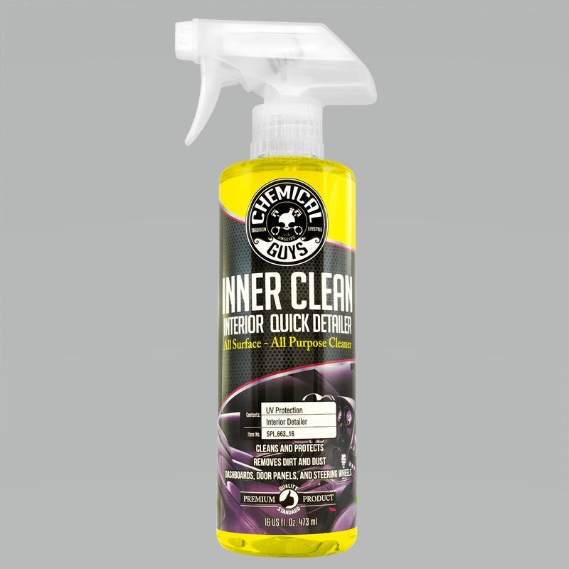 Limpiador y protector rápido para interiores InnerClean de Chemical Guys, 16 oz