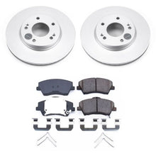 Cargar imagen en el visor de la galería, Power Stop 17-19 Hyundai Ioniq Front Z17 Evolution Geomet Coated Brake Kit