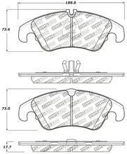 Cargar imagen en el visor de la galería, StopTech Performance 08-10 Audi A5 / 10 S4 / 09-10 Audi A4 (except Quattro) Front Brake Pads