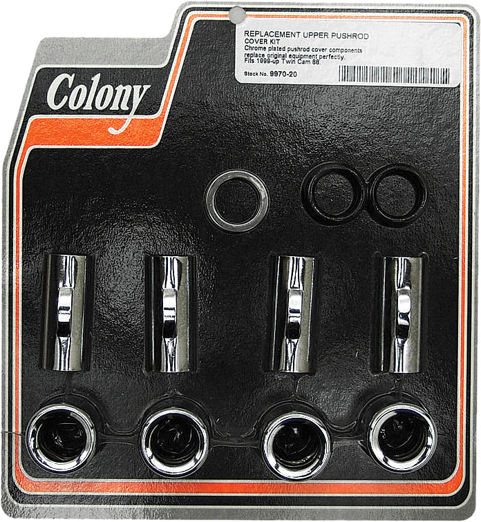 Colony Machine Upper Pushrod Cover KIT Outer 99-17 TC (9970-20)