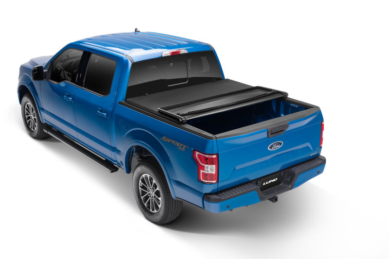 Lund 19-23 Ford Ranger (6ft Bed) Genesis Tri-Fold Tonneau Cover - Black