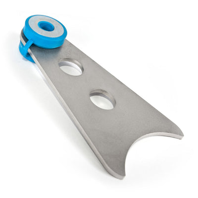 Stainless Works 2.5in Universal Weld-On Exhaust Hanger — 304 SS