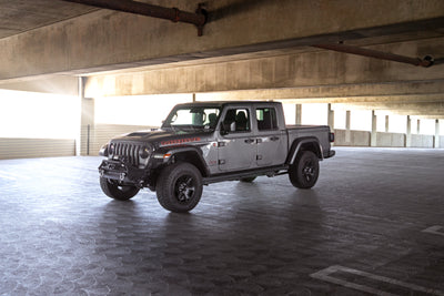 DV8 Offroad FS-1 Series Stubby Front Bumper — Fits 2007-2025 Jeep Wrangler JK/JL & Gladiator JT