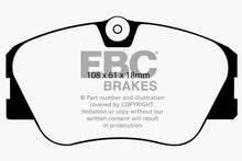 Cargar imagen en el visor de la galería, EBC 86-93 Mercedes-Benz 190/190E 2.3 16v Greenstuff Front Brake Pads