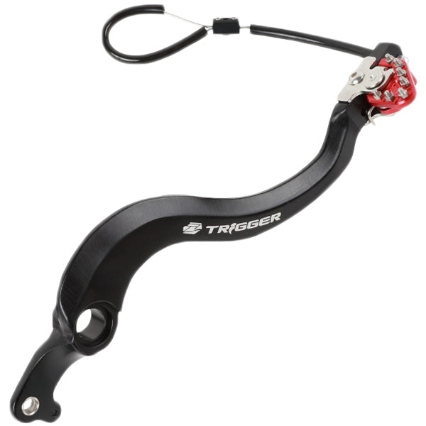 ZETA Trigger Brake Pedal RED HON (ZE90-7012)