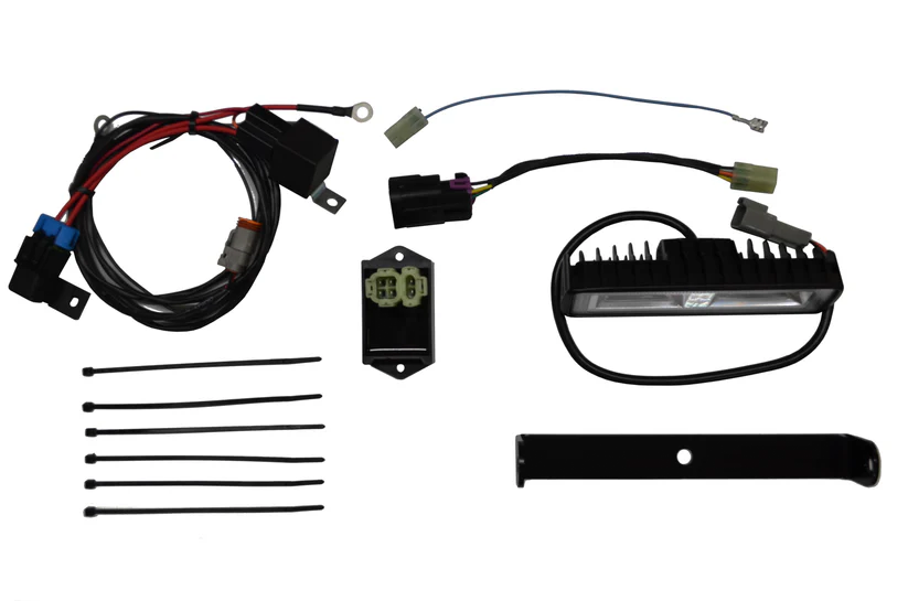Straightline Smart Wire Reverse Light KIT Single Light with AUX KIT POL (287-119)